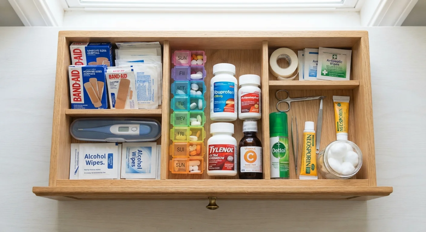 Building a Family Medicine Cabinet Without Overspending