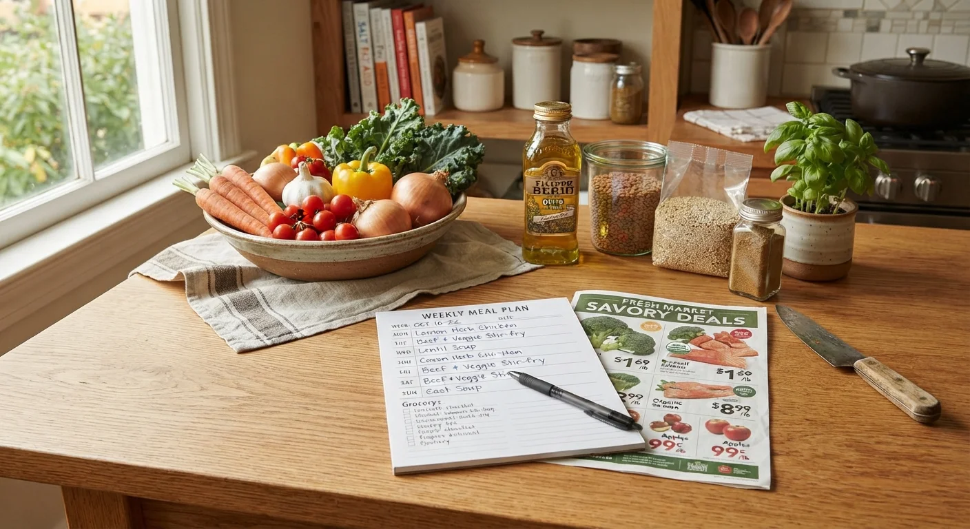 Building a Weekly Meal Plan Around Store Sales