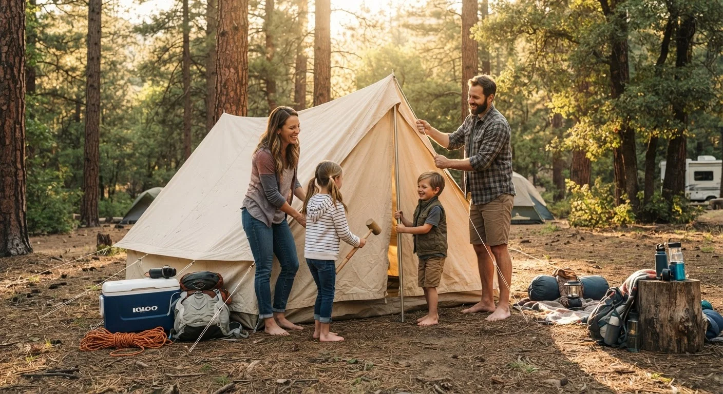 Camping as a Family Vacation: A First-Timer's Complete Introduction